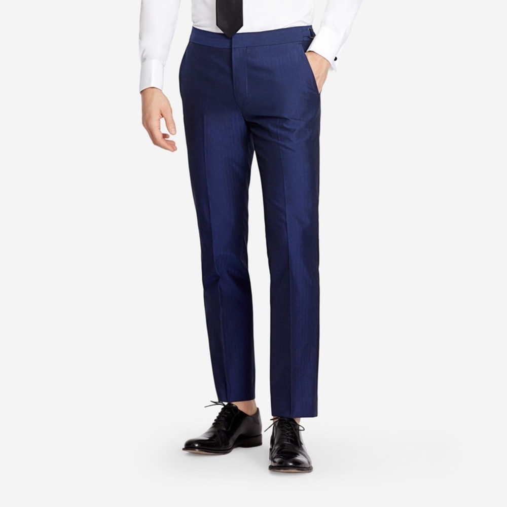 Bonobos Capstone Cotton Tuxedo Pant 36S/28 pants